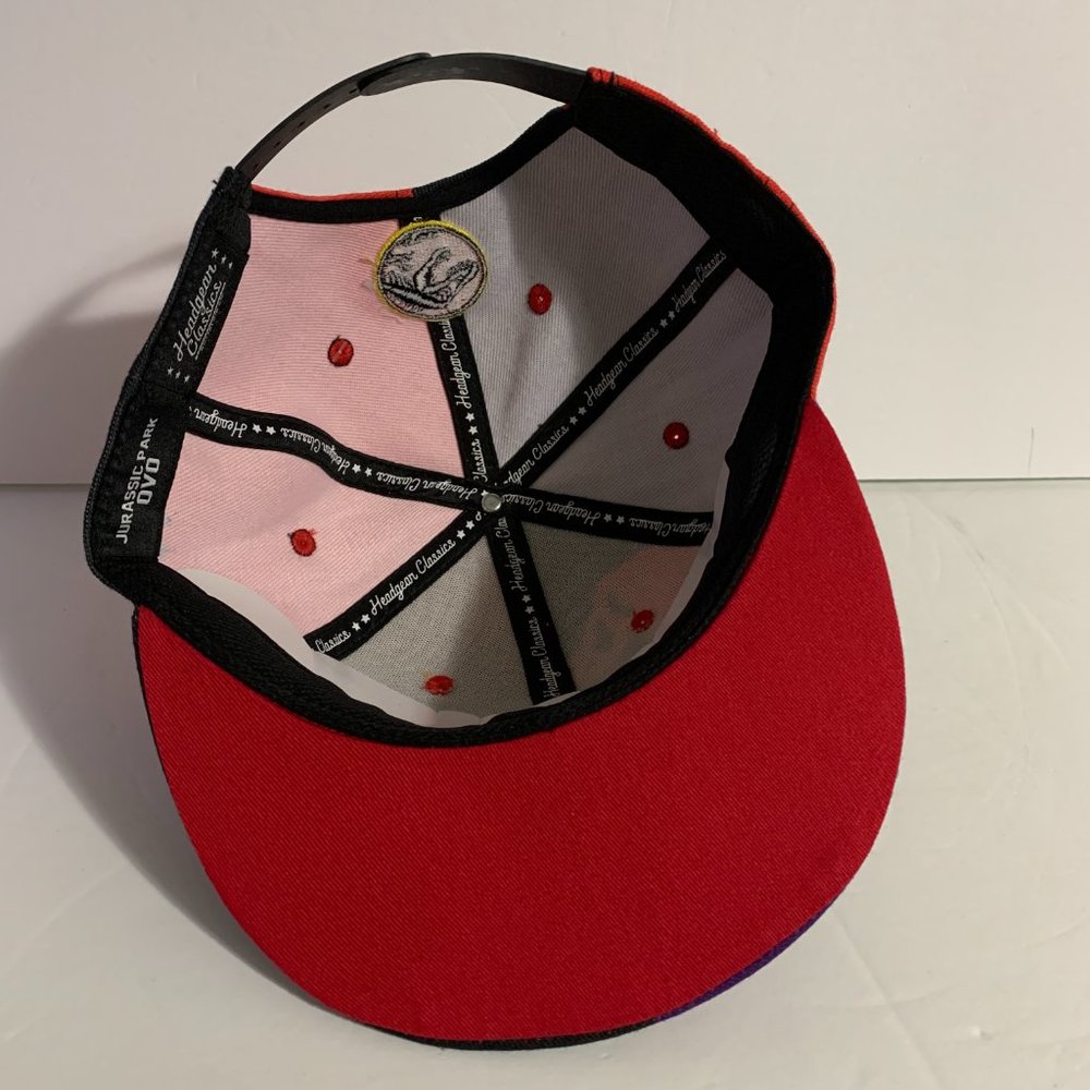 Headgear Classics Hat Jurassic Park Lost World Toronto Raptors OVO Snapback Cap - Picture 8 of 11